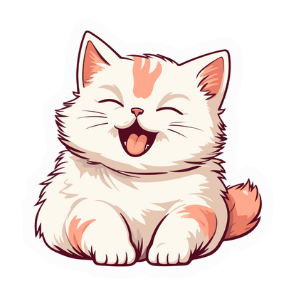 5 cute stickers 3X3 in