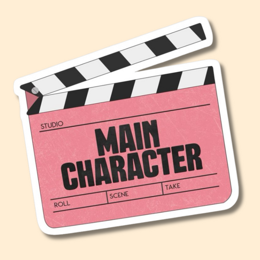 "Movie" Vinyl Stickers for Laptop, Journal Mobile Phone - Waterproof.