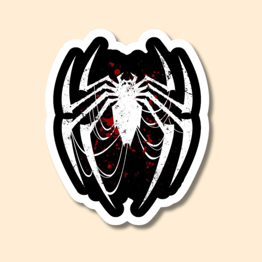 "Marvel Spiderman" Vinyl Stickers for Laptop, Journal Mobile Phone, bottle, guitar, books - Waterproof.