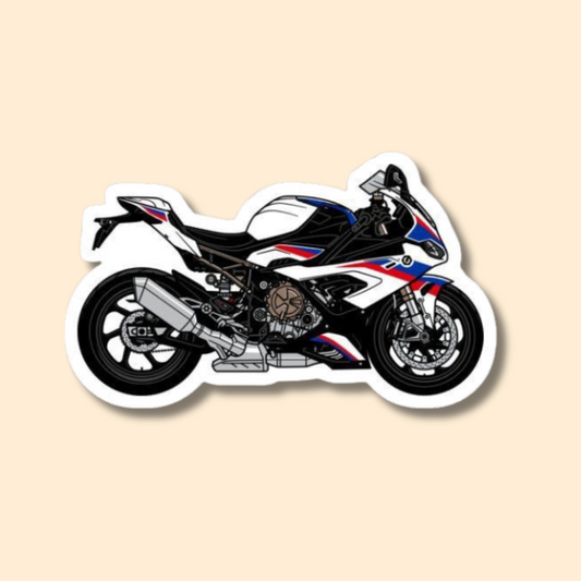"Bike" Vinyl Sticker for Laptop, Journal Mobile Phone, bottle, guitar, books - Waterproof.