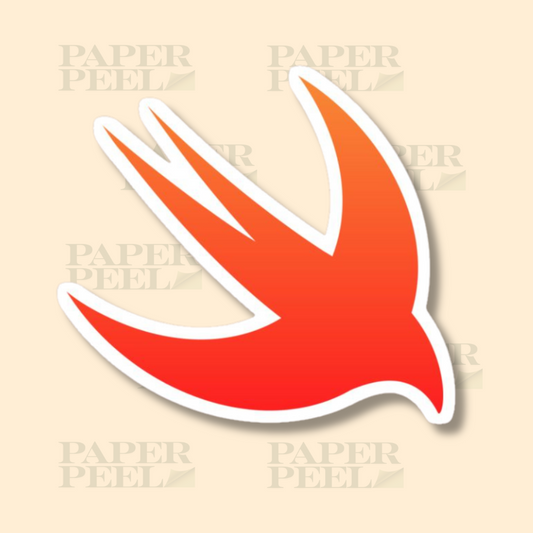 Swift Logo sticker, Vinyl Stickers for Laptop, Journal Mobile Phone - Waterproof